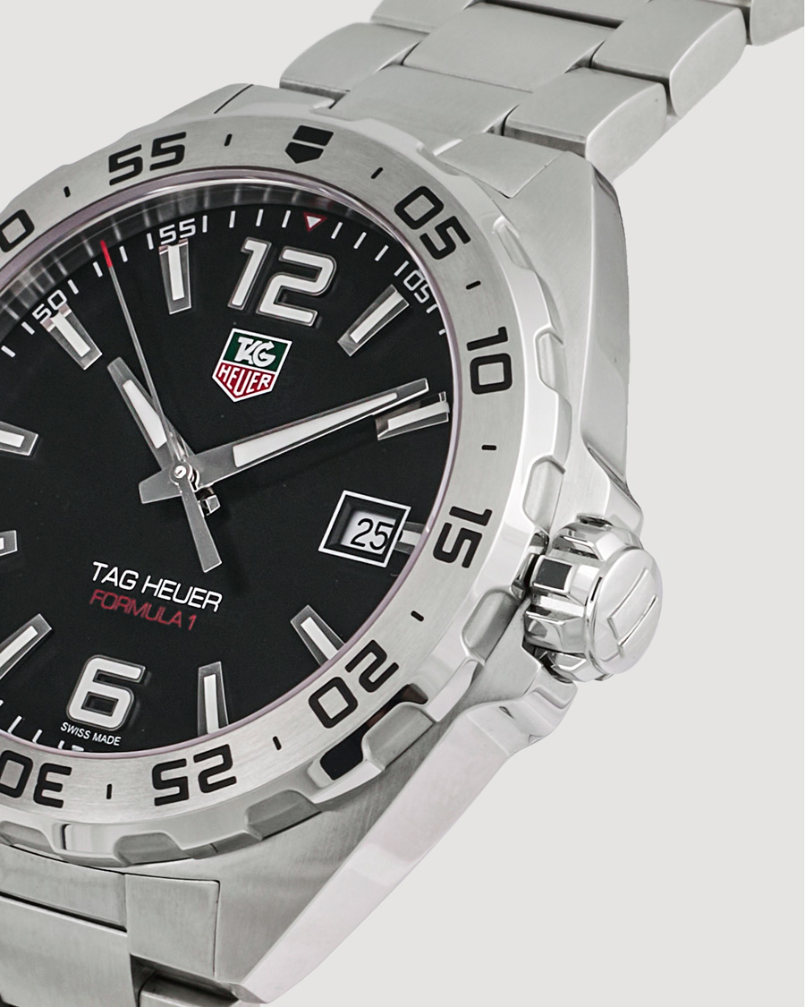 Herren | Tag Heuer Pre-Owned Formula 1 Quartz WAZ1112 Silver | Tag Heuer Pre-Owned | Formula 1 Quartz WAZ1112 Silver