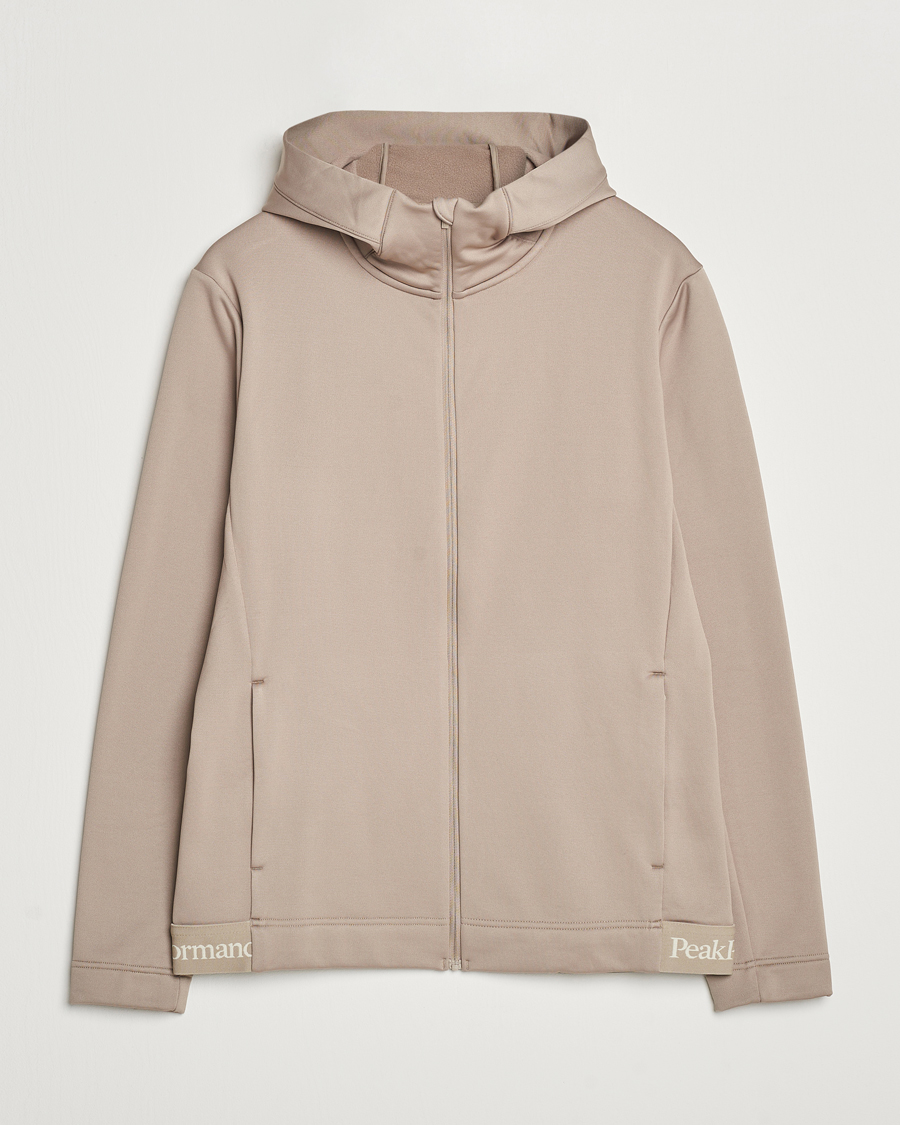 Herren | Pullover | Peak Performance | Rider Tech Zip Hood Avid Beige