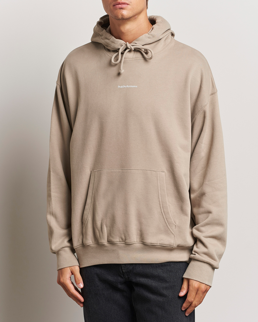 Herren | Pullover | Peak Performance | Original Terry Hoodie Avid Beige