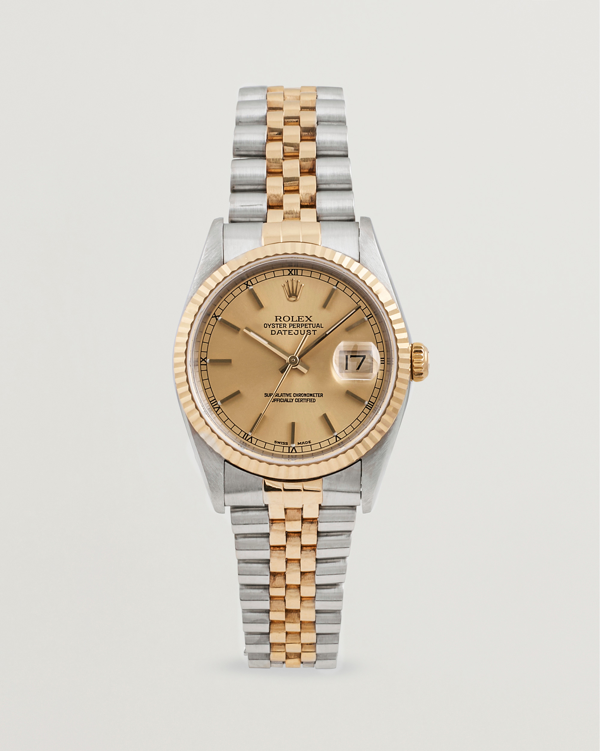 Herren | Rolex Pre-Owned Datejust 16233 G/S Silver | Rolex Pre-Owned | Datejust 16233 G/S Silver