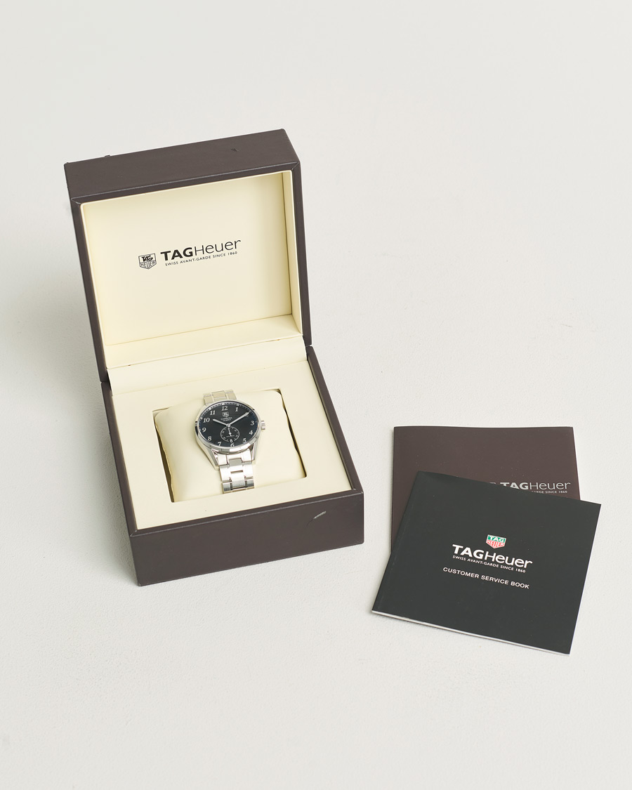 Herren | Tag Heuer Pre-Owned Carrera Calibre 6 WAS2110 Silver | Tag Heuer Pre-Owned | Carrera Calibre 6 WAS2110 Silver