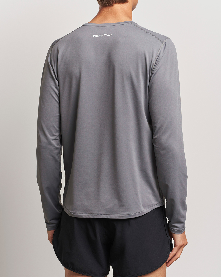 Herren | T-Shirts | District Vision | Lightweight Long Sleeve T-Shirt Carbon