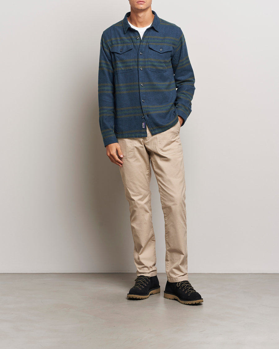 Herren | Hemden | Patagonia | Fjord Flannel Shirt Smolder Blue