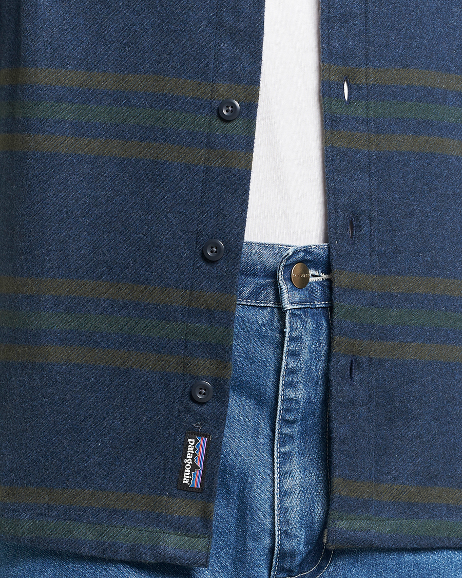Herren | Hemden | Patagonia | Fjord Flannel Shirt Smolder Blue
