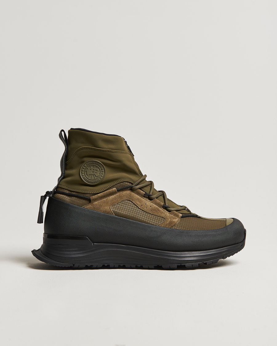 Herren | Canada Goose Glacier Trail Sneaker High Military Green | Canada Goose | Glacier Trail Sneaker High Military Green