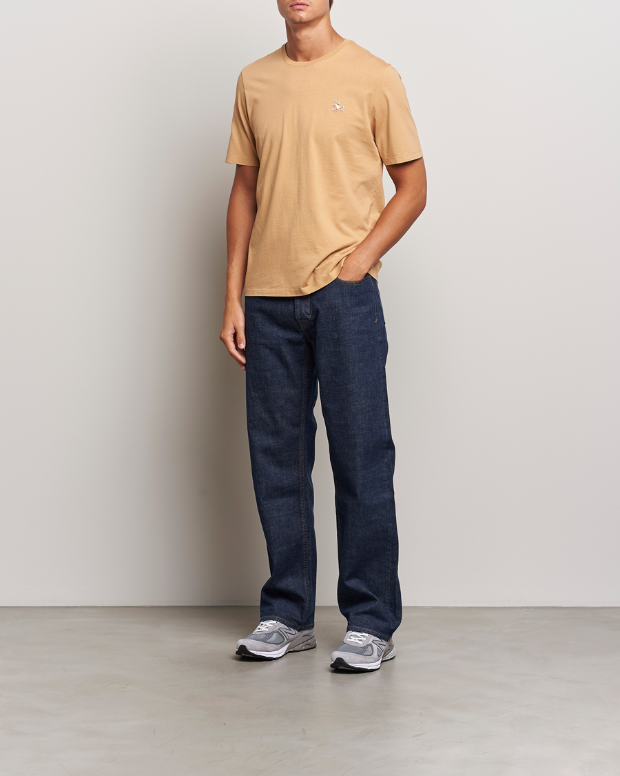 Herren | T-Shirts | Maison Kitsuné | Chillax Fox T-Shirt Chamomile Beige