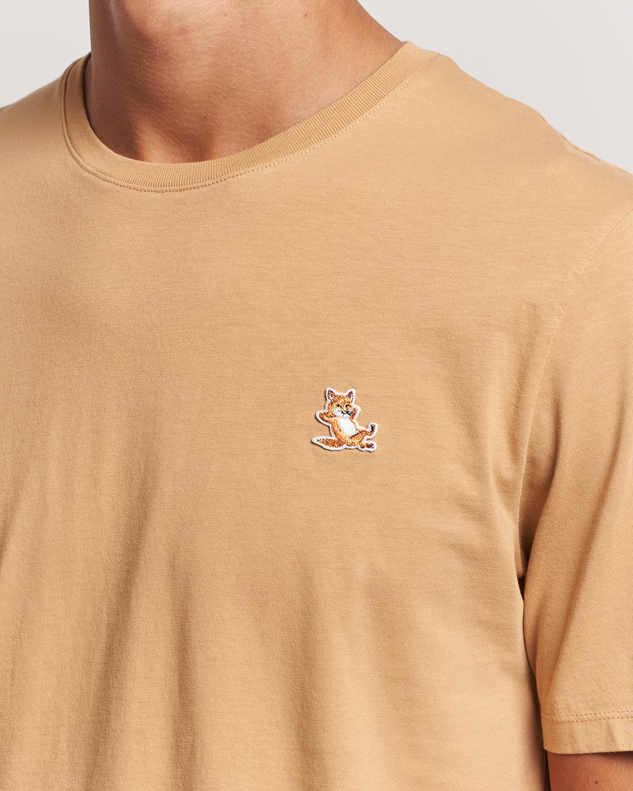 Herren | T-Shirts | Maison Kitsuné | Chillax Fox T-Shirt Chamomile Beige