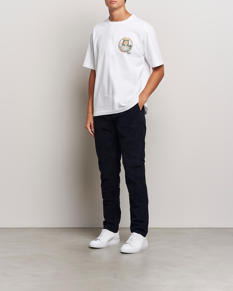 Herren | T-Shirts | Maison Kitsuné | Rambling Fox T-Shirt White