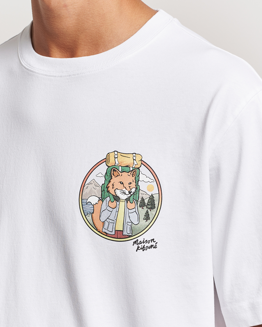 Herren | T-Shirts | Maison Kitsuné | Rambling Fox T-Shirt White