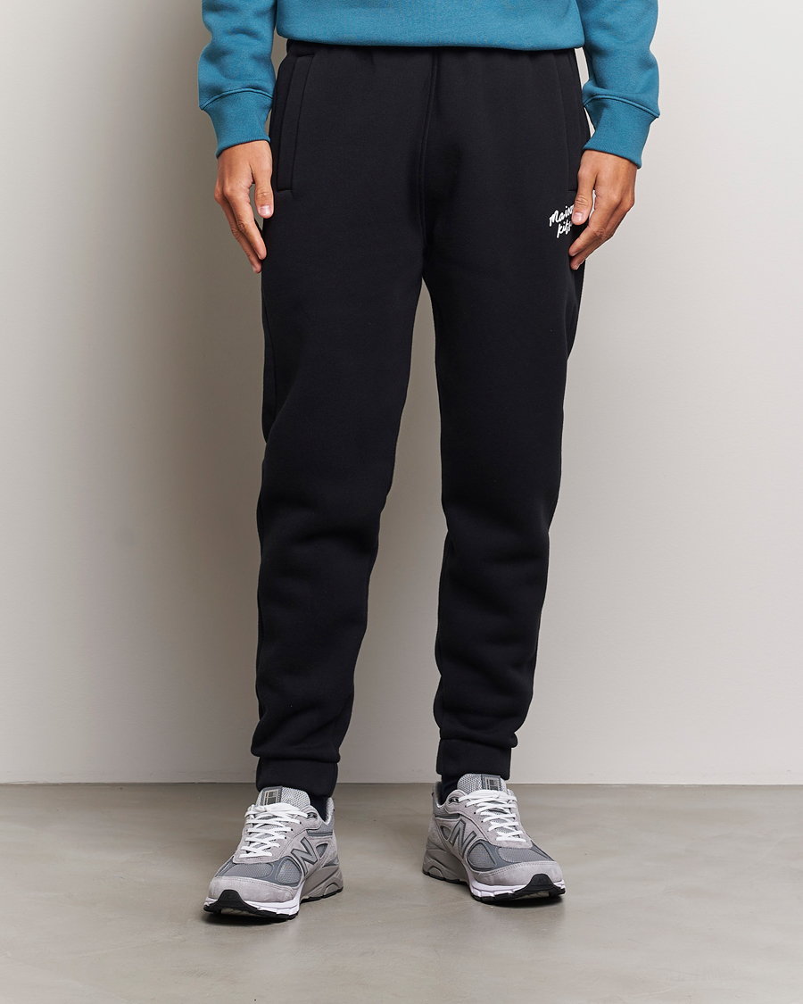 Herren | Hosen | Maison Kitsuné | Mini Handwriting Sweatpants Black