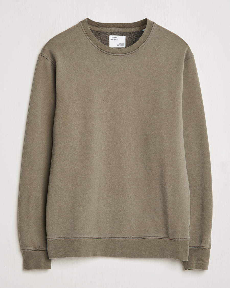 Herren | Pullover | Colorful Standard | Classic Organic Crew Neck Sweat Misty Brown