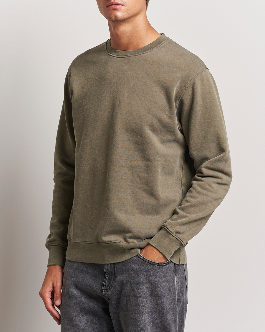 Herren | Pullover | Colorful Standard | Classic Organic Crew Neck Sweat Misty Brown
