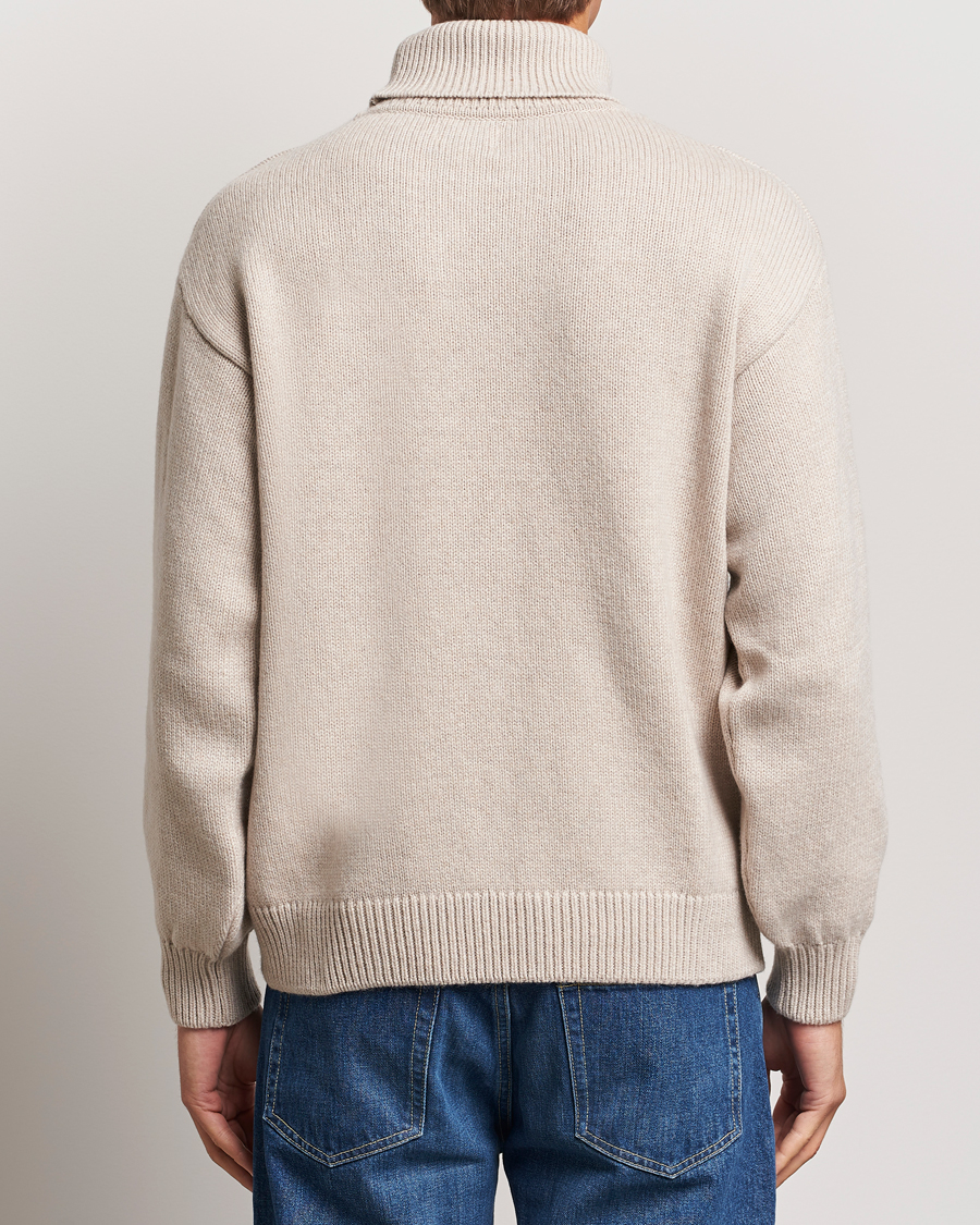 Herren | Pullover | Colorful Standard | Merino Wool Turtleneck Ivory White