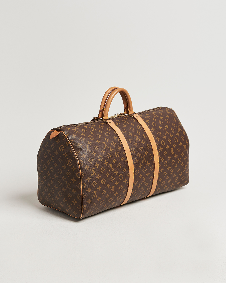 Herren | Louis Vuitton Pre-Owned Keepall 55 Bag Monogram | Louis Vuitton Pre-Owned | Keepall 55 Bag Monogram