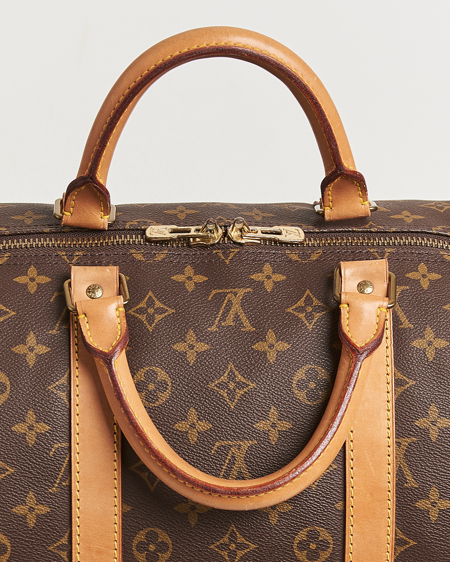 Herren | Louis Vuitton Pre-Owned Keepall 55 Bag Monogram | Louis Vuitton Pre-Owned | Keepall 55 Bag Monogram