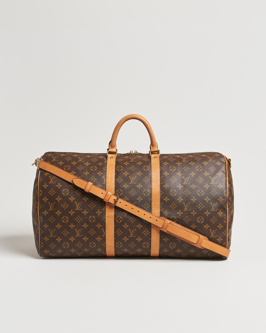 Herren | Louis Vuitton Pre-Owned Keepall Bandoulière 55 Monogram | Louis Vuitton Pre-Owned | Keepall Bandoulière 55 Monogram