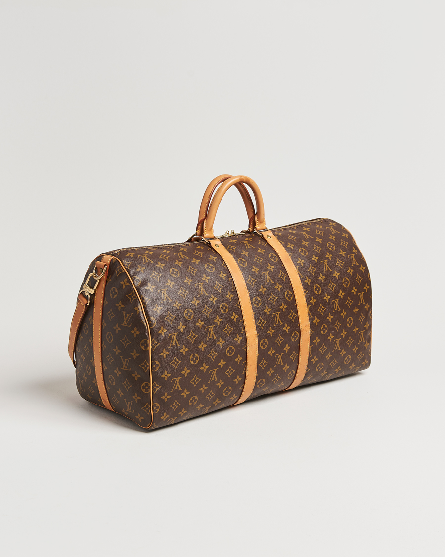 Herren | Louis Vuitton Pre-Owned Keepall Bandoulière 55 Monogram | Louis Vuitton Pre-Owned | Keepall Bandoulière 55 Monogram