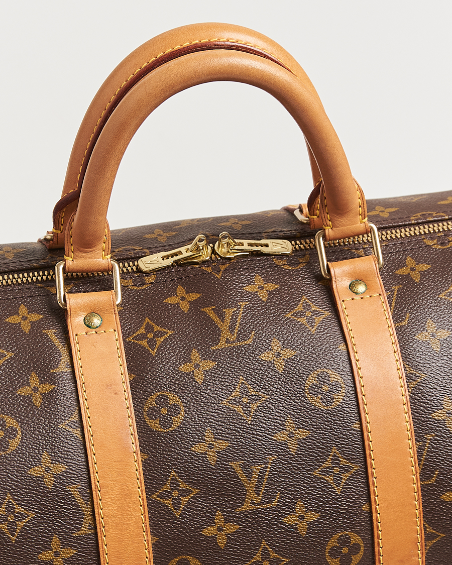 Herren | Louis Vuitton Pre-Owned Keepall Bandoulière 55 Monogram | Louis Vuitton Pre-Owned | Keepall Bandoulière 55 Monogram