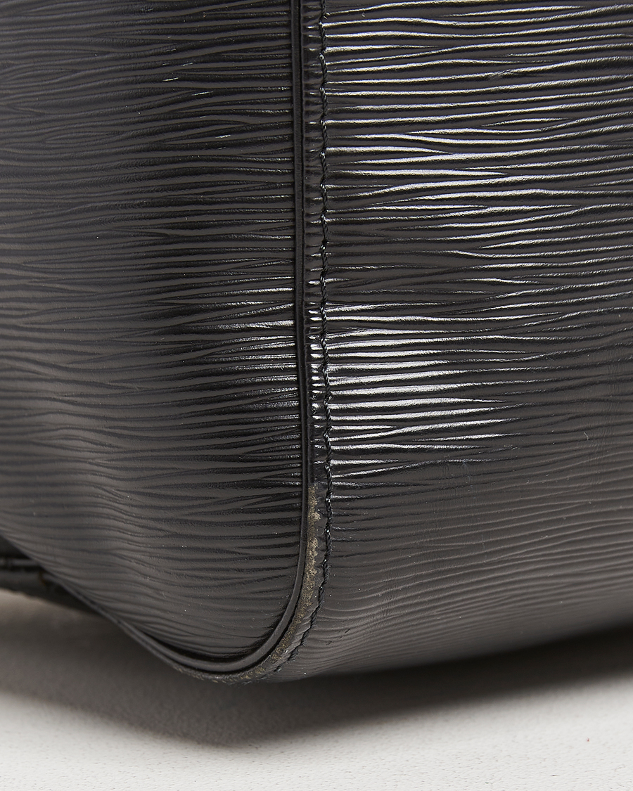Herren | Louis Vuitton Pre-Owned Keepall 50 Epi Leather Travel Bag Black | Louis Vuitton Pre-Owned | Keepall 50 Epi Leather Travel Bag Black