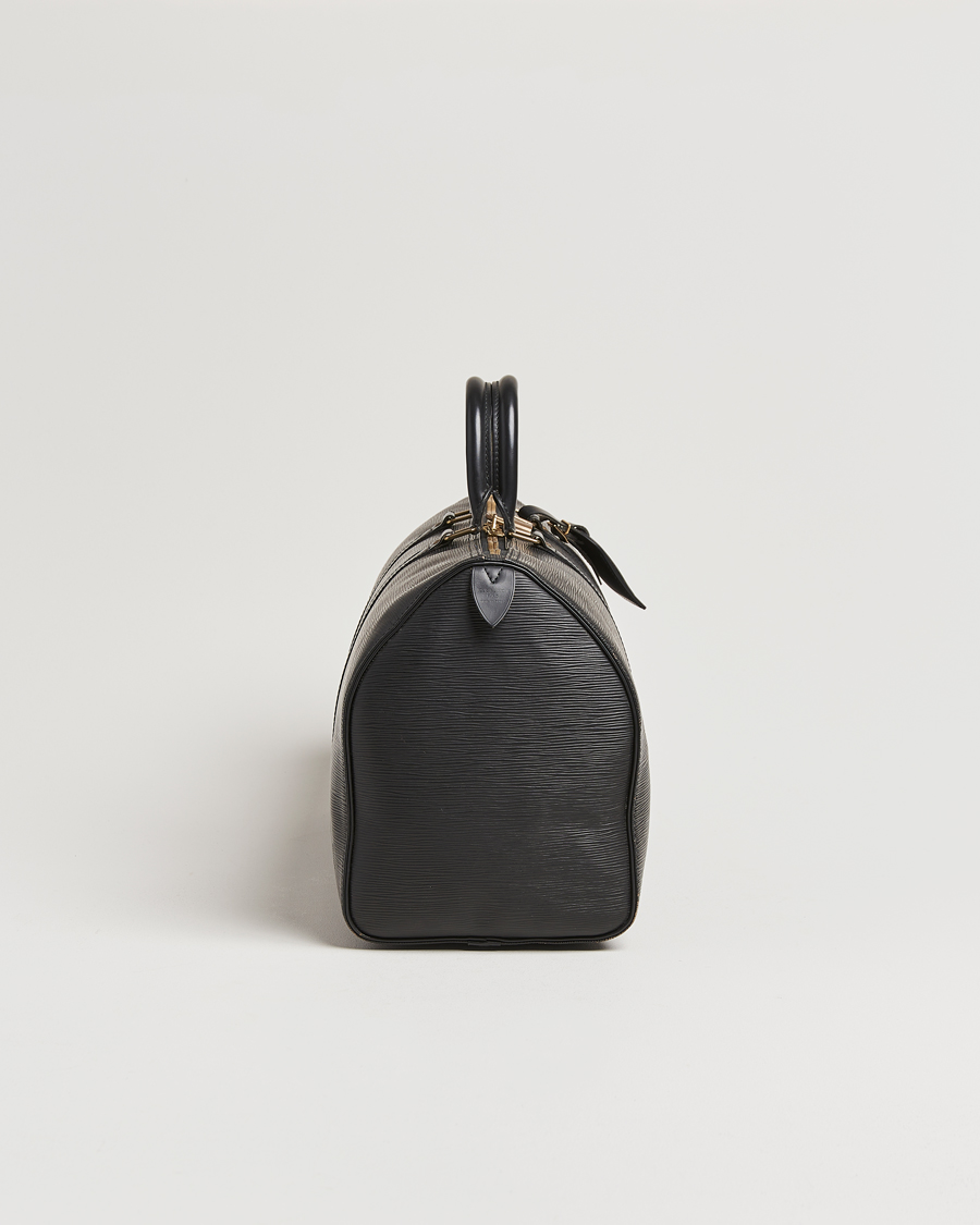 Herren | Louis Vuitton Pre-Owned Keepall 45 Epi Leather Travel Bag Black | Louis Vuitton Pre-Owned | Keepall 45 Epi Leather Travel Bag Black