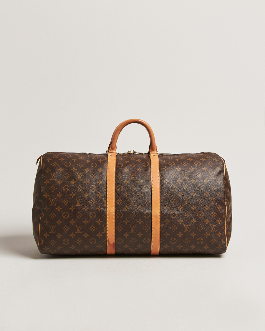 Herren | Louis Vuitton Pre-Owned Keepall 55 Bag Monogram | Louis Vuitton Pre-Owned | Keepall 55 Bag Monogram