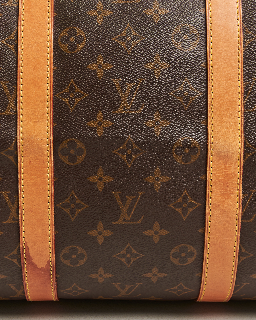 Herren | Louis Vuitton Pre-Owned Keepall 55 Bag Monogram | Louis Vuitton Pre-Owned | Keepall 55 Bag Monogram