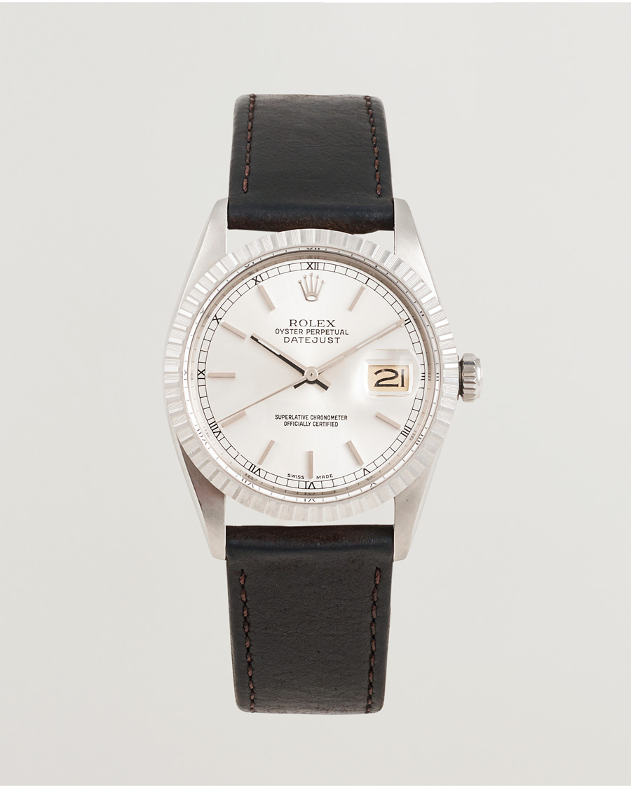 Herren | Rolex Pre-Owned Datejust 16030 Silver | Rolex Pre-Owned | Datejust 16030 Silver