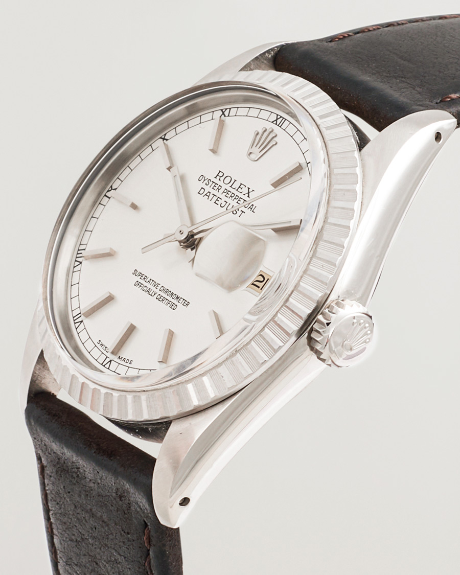 Herren | Rolex Pre-Owned Datejust 16030 Silver | Rolex Pre-Owned | Datejust 16030 Silver