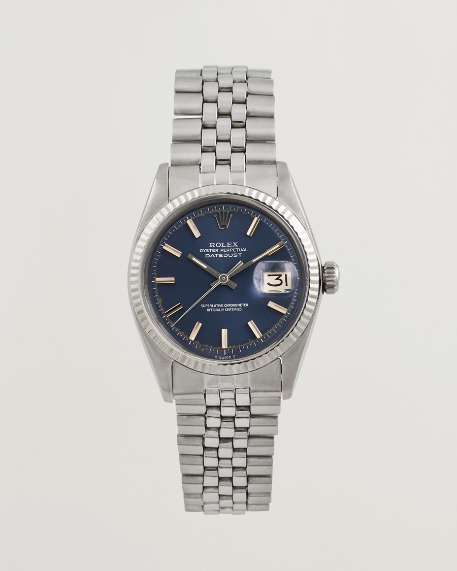 Herren | Rolex Pre-Owned Datejust 1601 Silver | Rolex Pre-Owned | Datejust 1601 Silver
