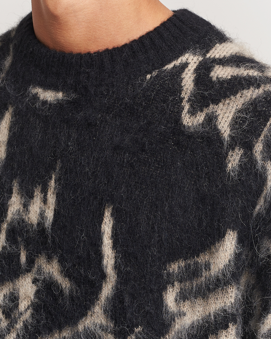 Herren | Pullover | J.Lindeberg | Falkor Jacquard Knit Sweater Black