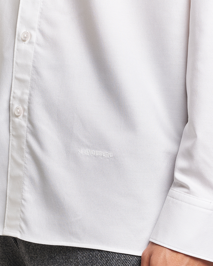 Herren | Hemden | J.Lindeberg | Regular Stretch Oxford Shirt White