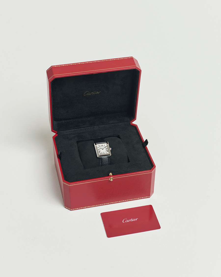 Herren | Cartier Pre-Owned Tank SoloWSTA0030 Silver | Cartier Pre-Owned | Tank SoloWSTA0030 Silver