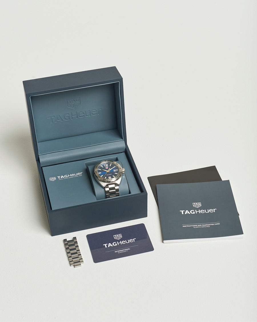 Herren | Tag Heuer Pre-Owned Formula 1 WAZ1118 Silver | Tag Heuer Pre-Owned | Formula 1 WAZ1118 Silver