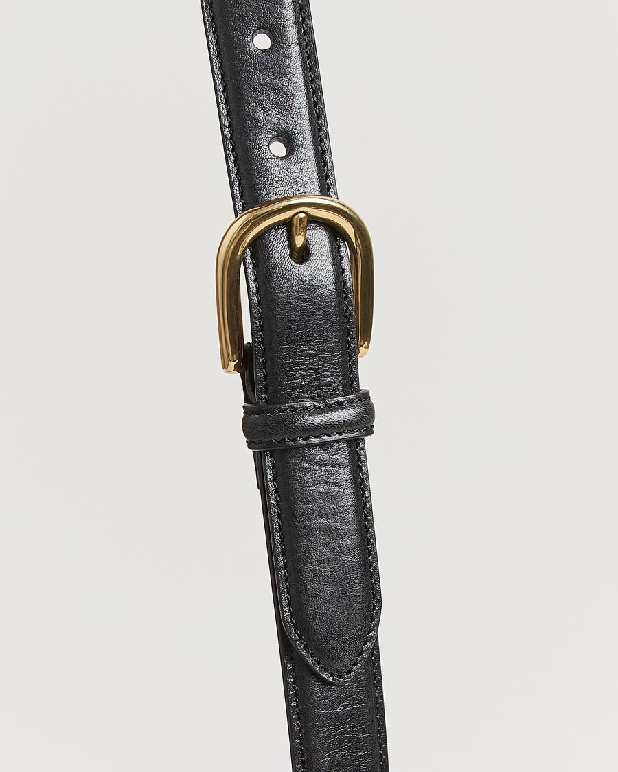 Herren | Gürtel | Kamakura Shirts | Vintage Ivy Horseshoe Buckle Belt Black