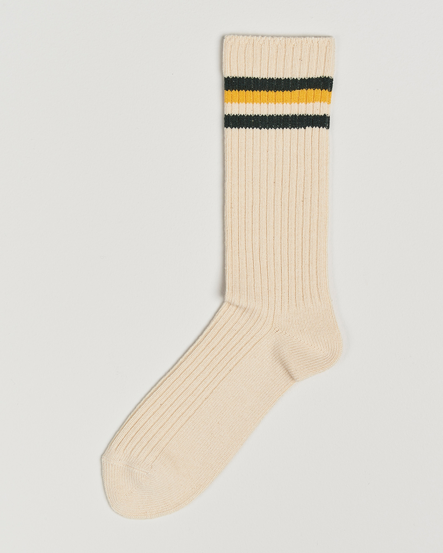 Herren | Unterwäsche | Kamakura Shirts | Vintage Ivy Socks Yellow