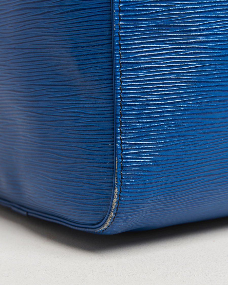 Herren | Louis Vuitton Pre-Owned Keepall 50 Epi Leather Travel Bag Blue  | Louis Vuitton Pre-Owned | Keepall 50 Epi Leather Travel Bag Blue 