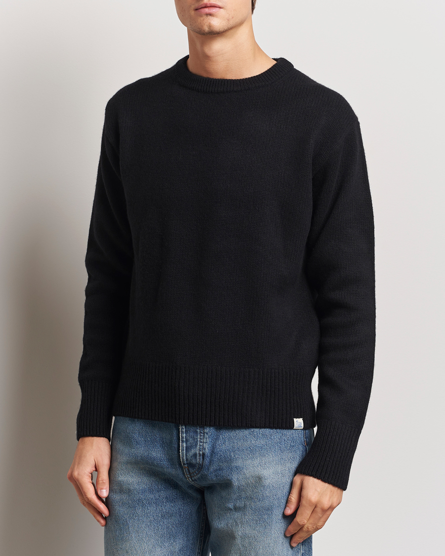 Herren | Pullover | Merz b. Schwanen | Merino/Cashmere Pullover Deep Black