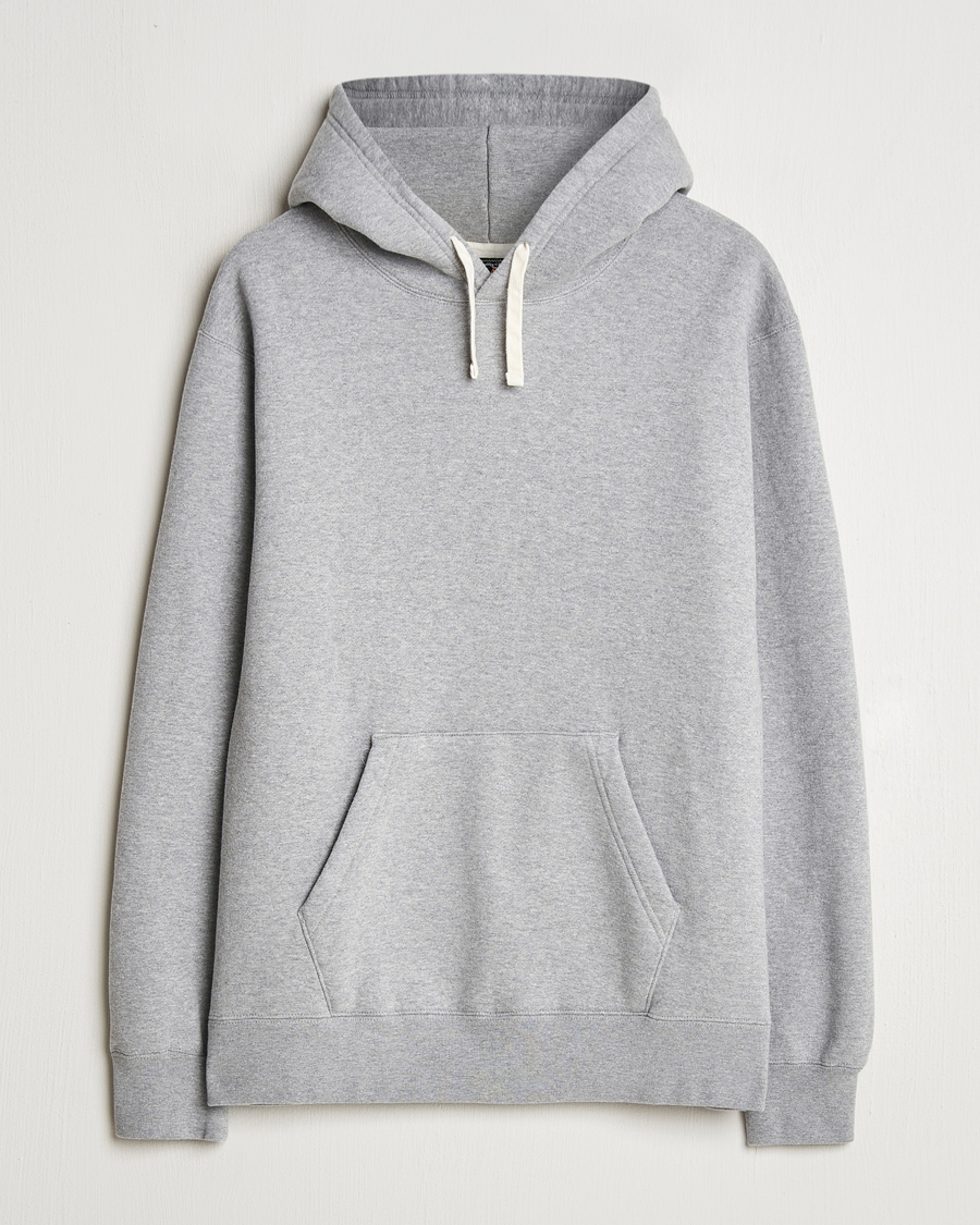 Herren | Pullover | BEAMS PLUS | Japanese Cotton Hoodie Heather Grey