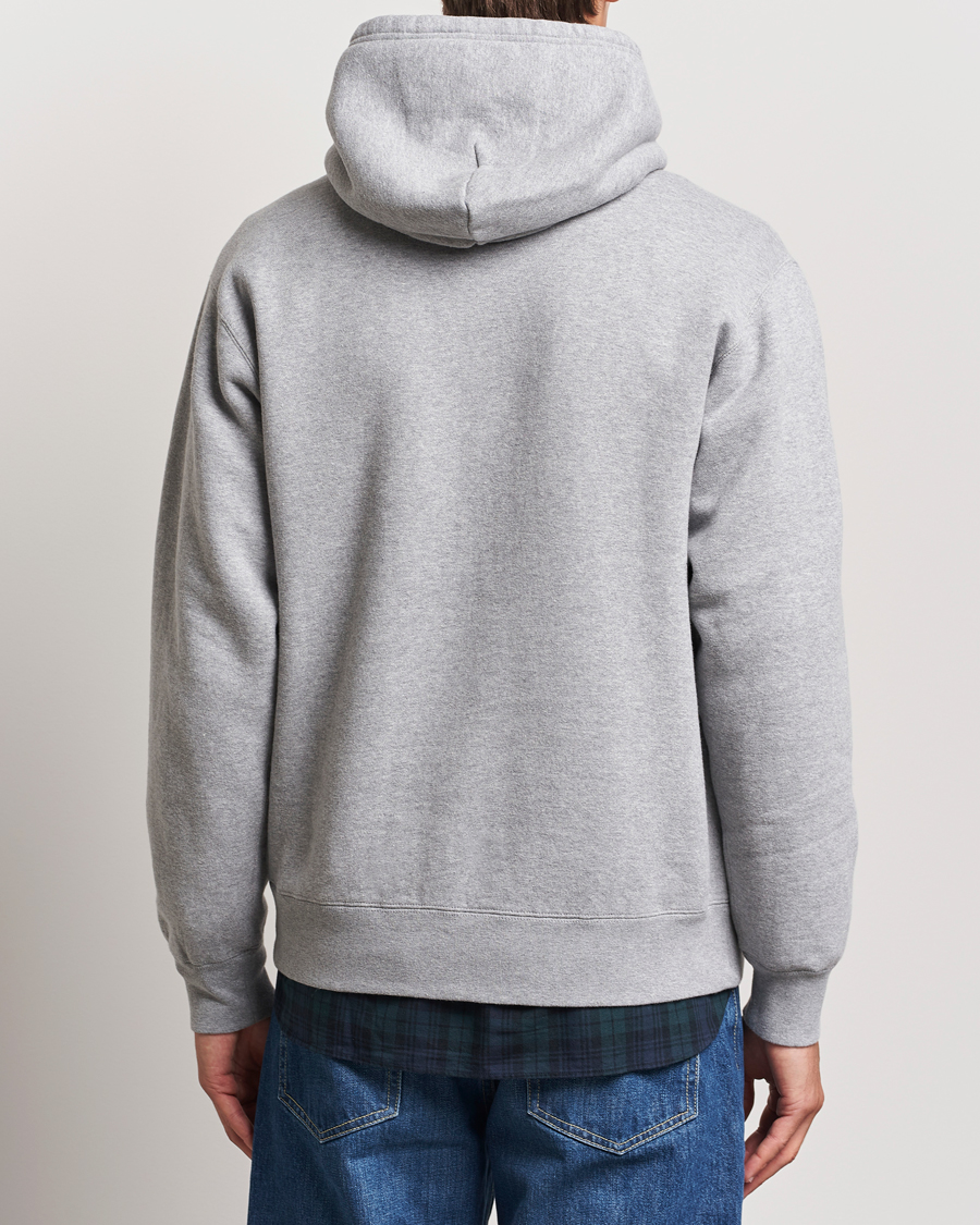 Herren | Pullover | BEAMS PLUS | Japanese Cotton Hoodie Heather Grey