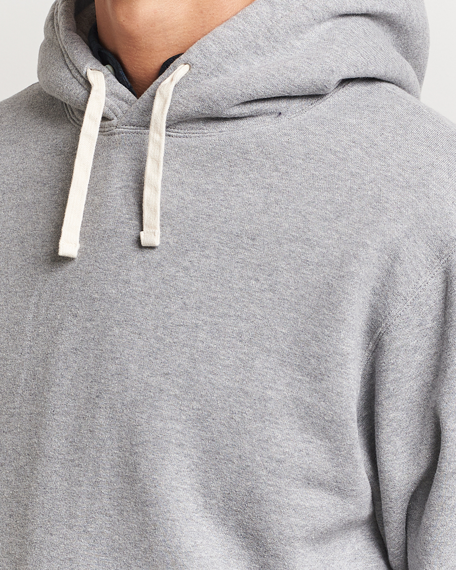 Herren | Pullover | BEAMS PLUS | Japanese Cotton Hoodie Heather Grey
