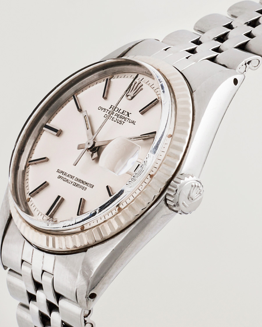 Herren | Rolex Pre-Owned Datejust 1601 Silver | Rolex Pre-Owned | Datejust 1601 Silver