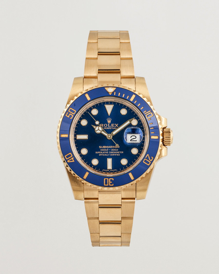 Herren | Rolex Pre-Owned Submariner Date 18K 116618LB Gold | Rolex Pre-Owned | Submariner Date 18K 116618LB Gold