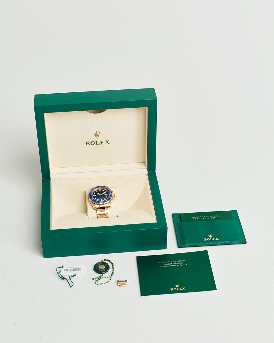 Herren | Rolex Pre-Owned Submariner Date 18K 116618LB Gold | Rolex Pre-Owned | Submariner Date 18K 116618LB Gold
