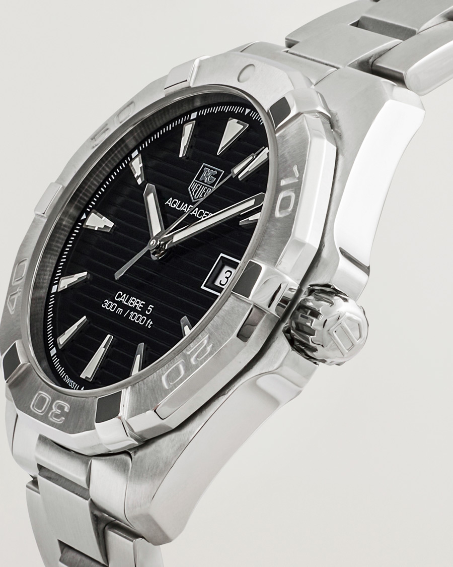 Herren | Tag Heuer Pre-Owned Aquaracer Caliber 5 Silver | Tag Heuer Pre-Owned | Aquaracer Caliber 5 Silver