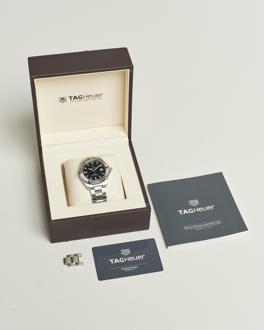 Herren | Tag Heuer Pre-Owned Aquaracer Caliber 5 Silver | Tag Heuer Pre-Owned | Aquaracer Caliber 5 Silver