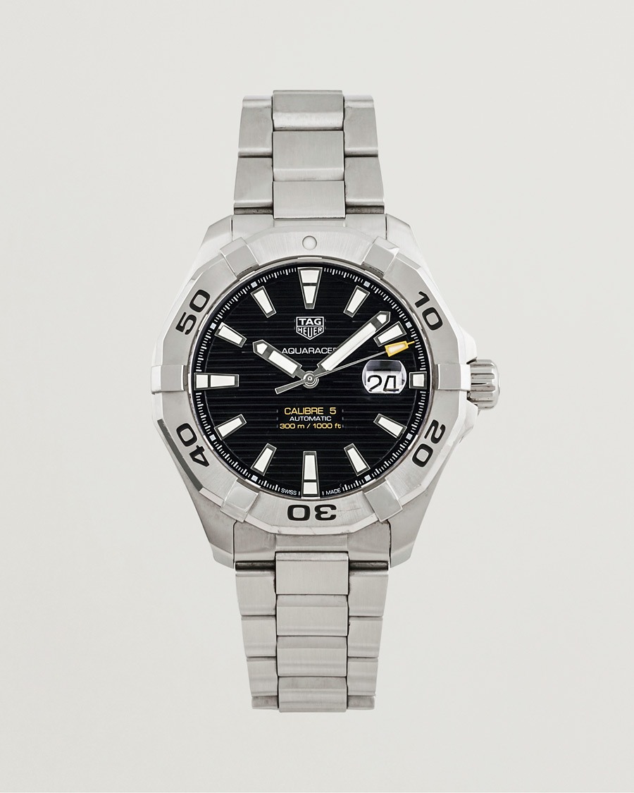 Herren | Tag Heuer Pre-Owned Aquaracer Caliber 5 Silver | Tag Heuer Pre-Owned | Aquaracer Caliber 5 Silver