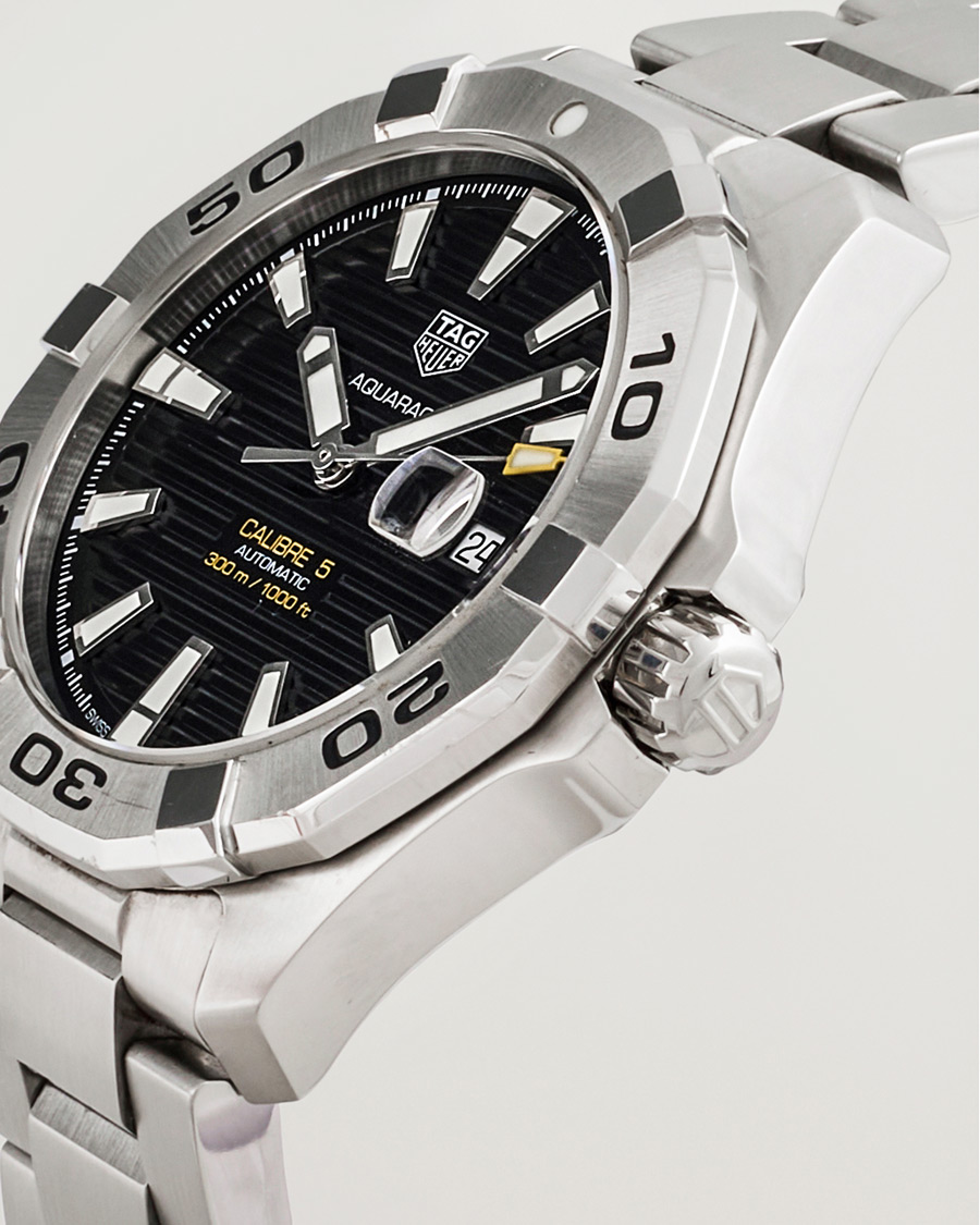 Herren | Tag Heuer Pre-Owned Aquaracer Caliber 5 Silver | Tag Heuer Pre-Owned | Aquaracer Caliber 5 Silver