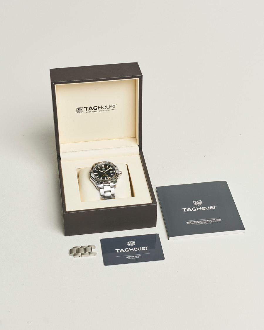 Herren | Tag Heuer Pre-Owned Aquaracer Caliber 5 Silver | Tag Heuer Pre-Owned | Aquaracer Caliber 5 Silver