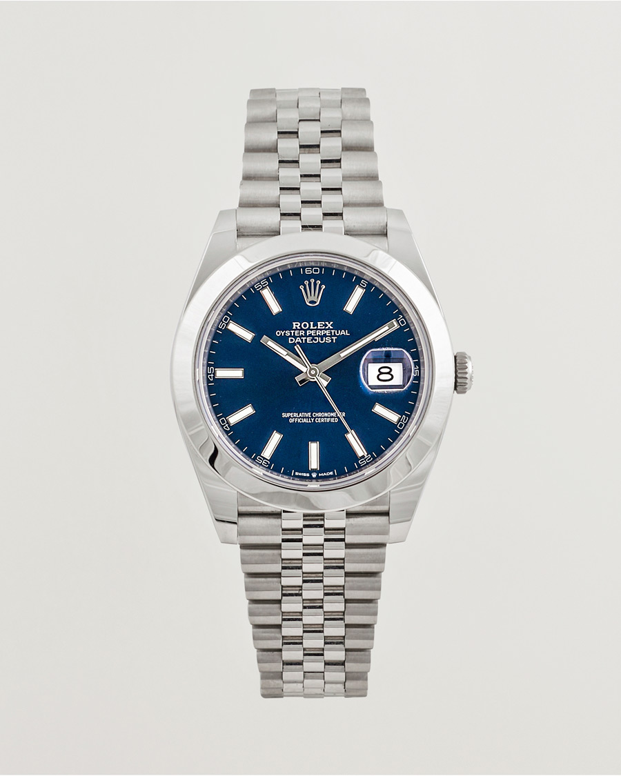 Herren | Rolex Pre-Owned Datejust 41 Silver | Rolex Pre-Owned | Datejust 41 Silver