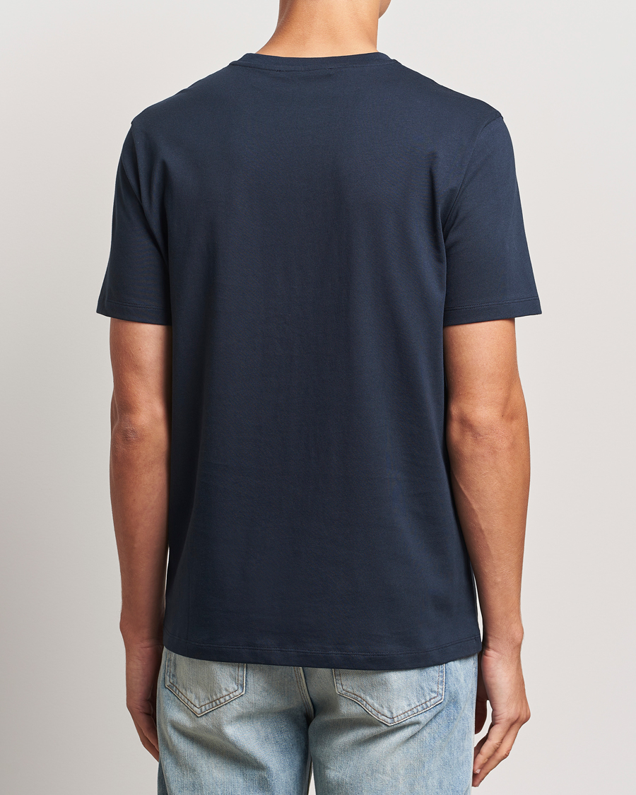 Herren | T-Shirts | A Day's March | Midweight T-Shirt Navy